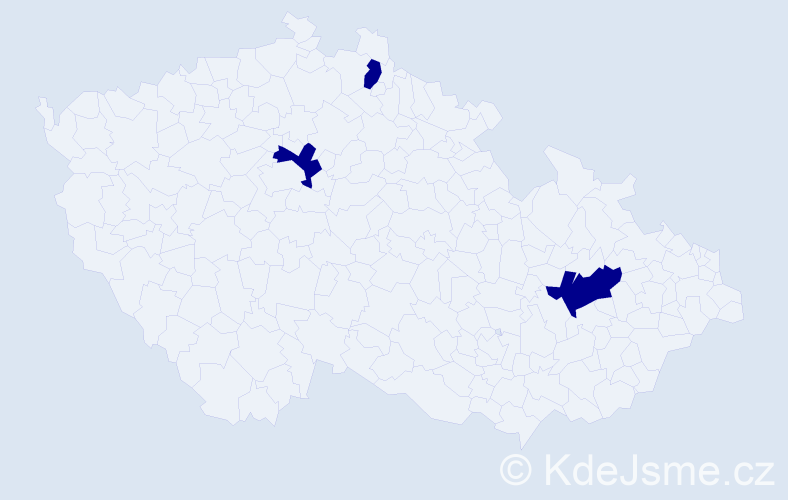 Jméno: 'Quy Thanh', počet výskytů 3 v celé ČR