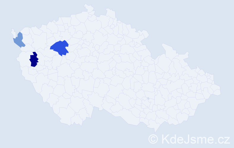 Jméno: 'Dinh Tung', počet výskytů 4 v celé ČR