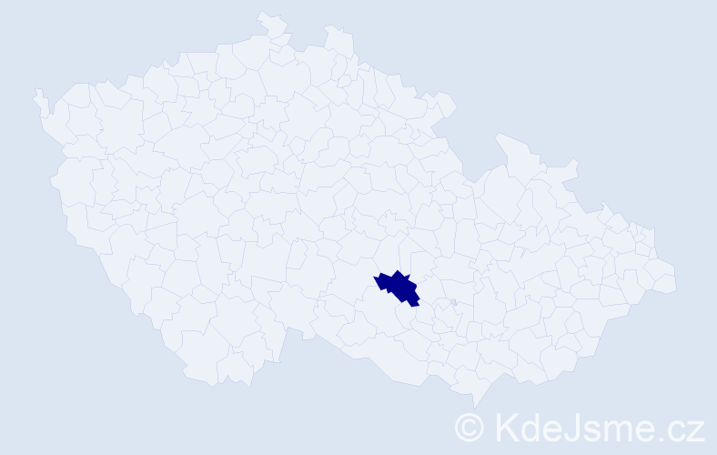 Jméno: 'Marie-Anne Josée', počet výskytů 1 v celé ČR