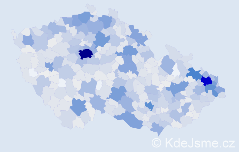 Jméno: 'Bára', počet výskytů 3357 v celé ČR