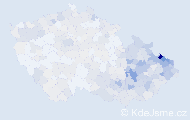 Jméno: 'Leo', počet výskytů 1458 v celé ČR