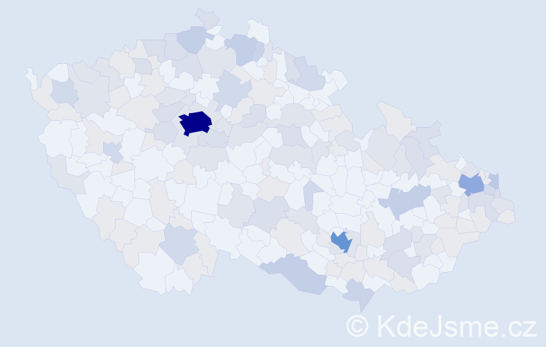 Jméno: 'Lena', počet výskytů 330 v celé ČR