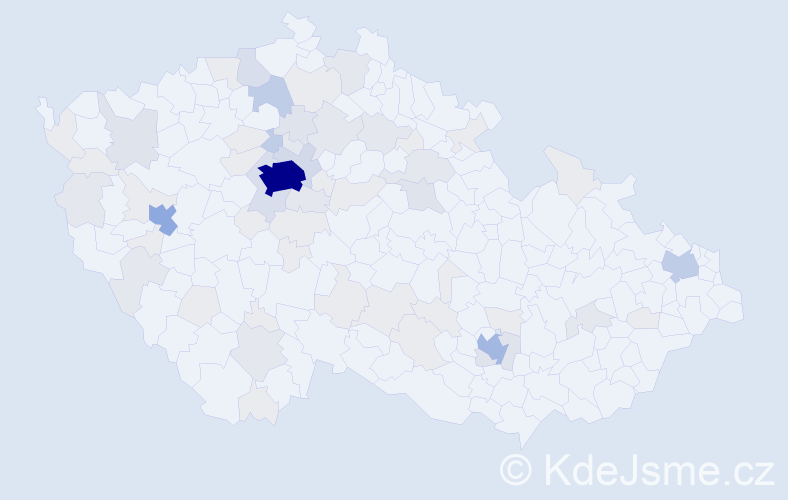 Jméno: 'Lyubomyr', počet výskytů 207 v celé ČR