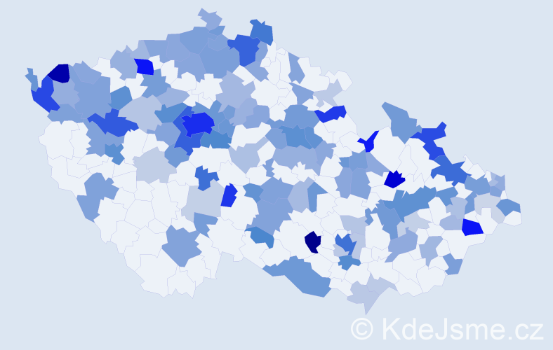 Jméno: 'Sophia', počet výskytů 315 v celé ČR