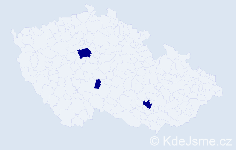 Jméno: 'Ciprian Nicolae', počet výskytů 3 v celé ČR