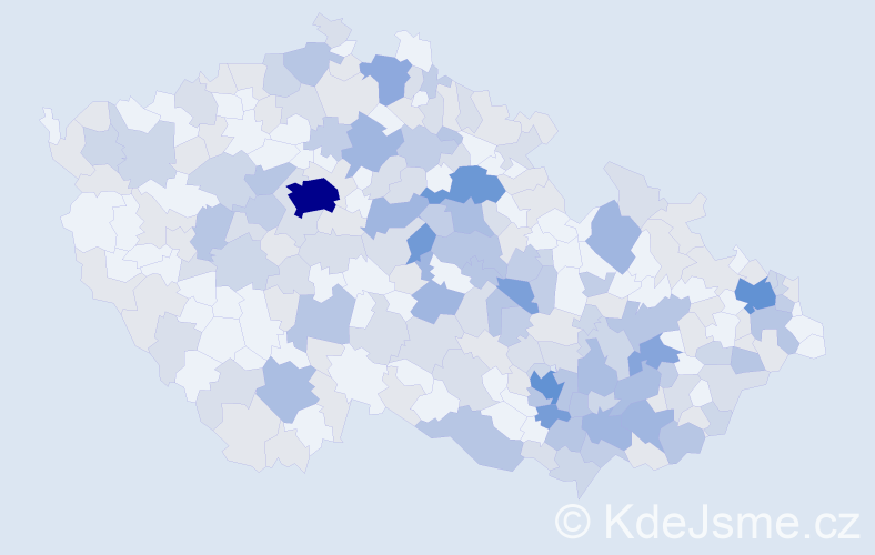 Jméno: 'Jarmil', počet výskytů 494 v celé ČR