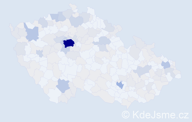 Jméno: 'Irina', počet výskytů 418 v celé ČR