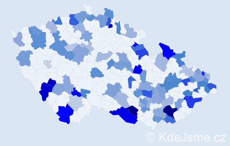 Jméno: 'Florián', počet výskytů 163 v celé ČR