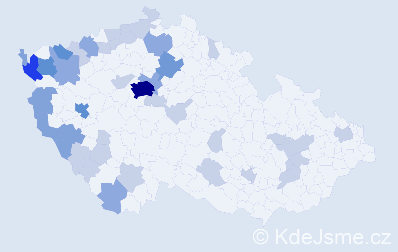 Jméno: 'Luong', počet výskytů 85 v celé ČR