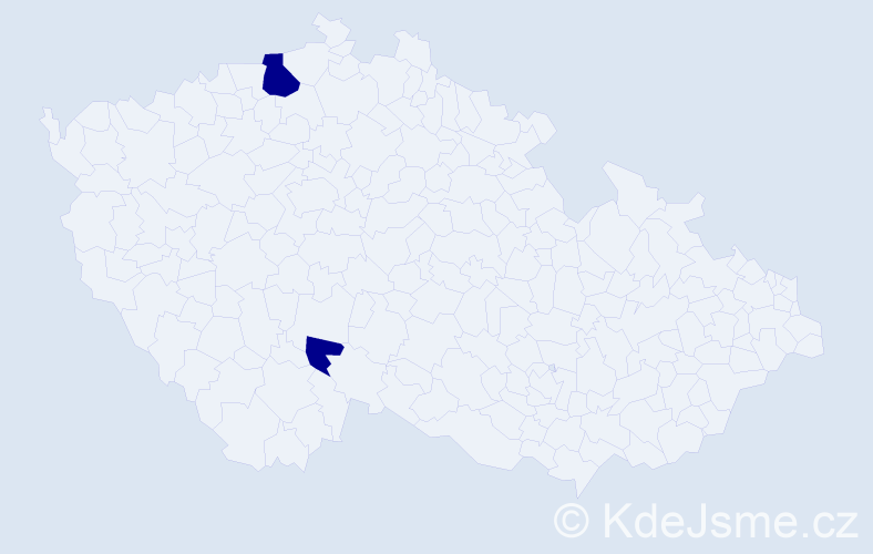 Jméno: 'Tobias Nick', počet výskytů 2 v celé ČR