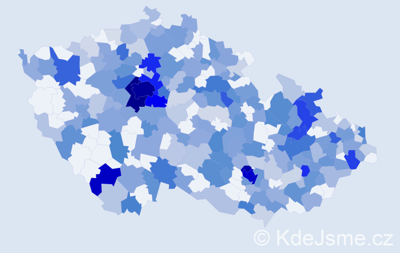 Jméno: 'Berenika', počet výskytů 576 v celé ČR