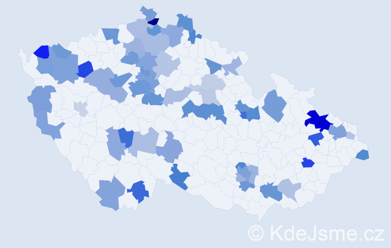 Jméno: 'Dorothea', počet výskytů 108 v celé ČR