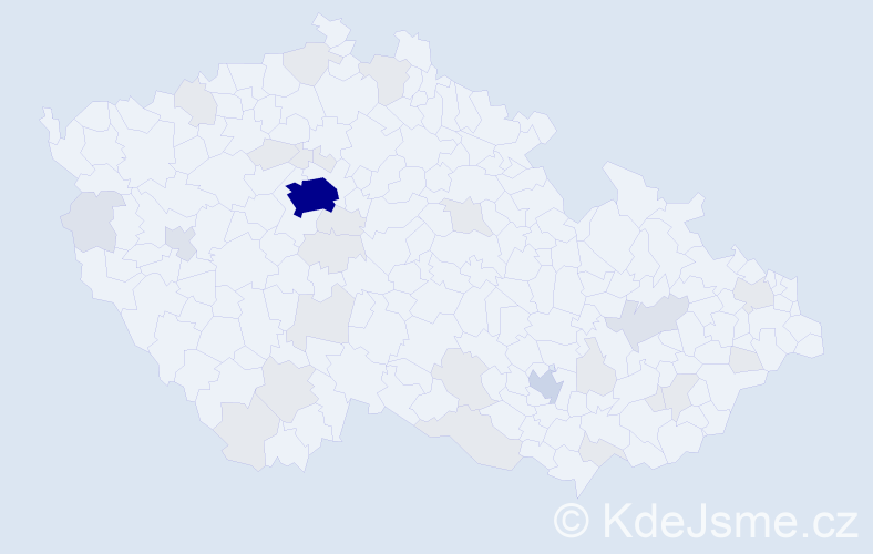 Jméno: 'Nenad', počet výskytů 82 v celé ČR