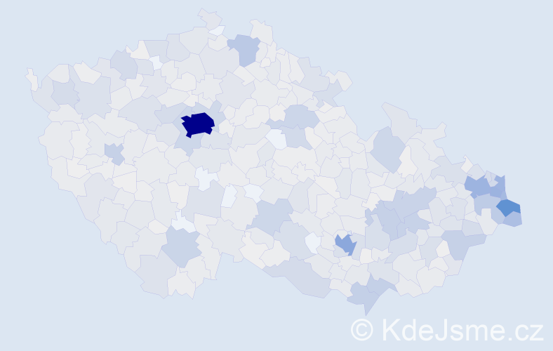 Jméno: 'Žofie', počet výskytů 2234 v celé ČR