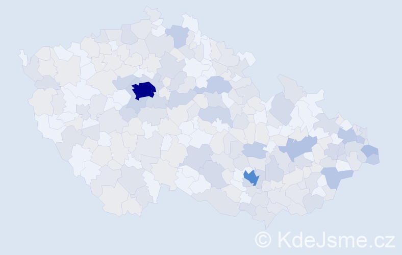 Jméno: 'Noemi', počet výskytů 522 v celé ČR