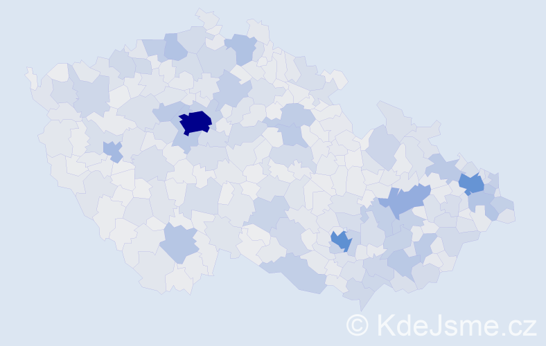 Jméno: 'Marek', počet výskytů 59869 v celé ČR