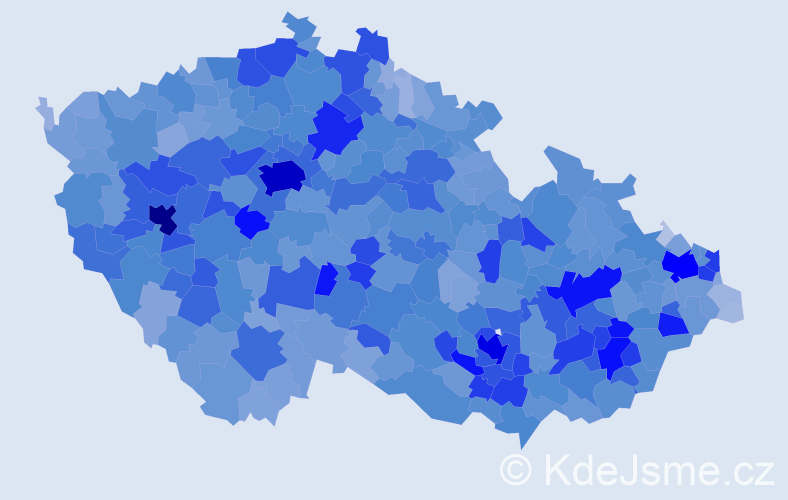 Jméno: 'Jindřiška', počet výskytů 15921 v celé ČR
