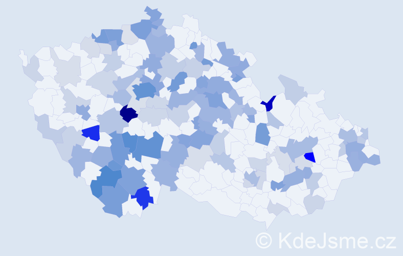 Jméno: 'Otomar', počet výskytů 264 v celé ČR