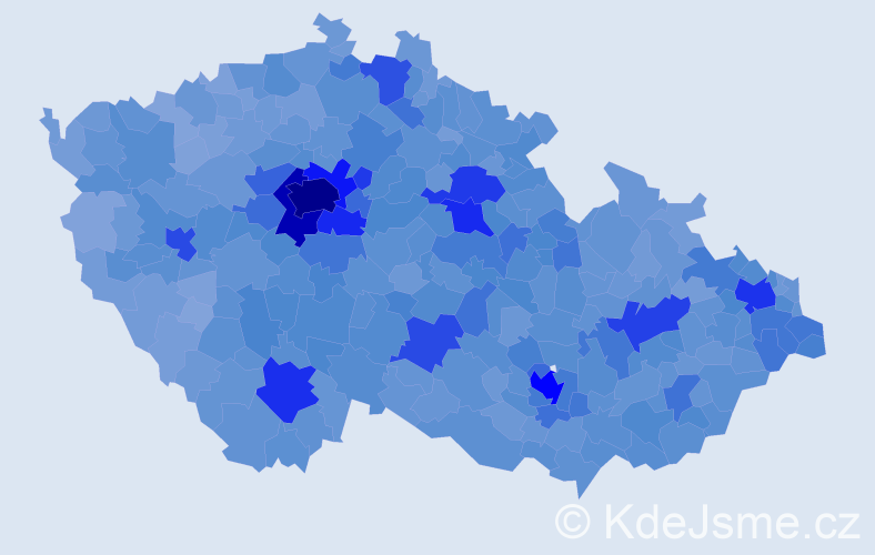 Jméno: 'Filip', počet výskytů 50464 v celé ČR