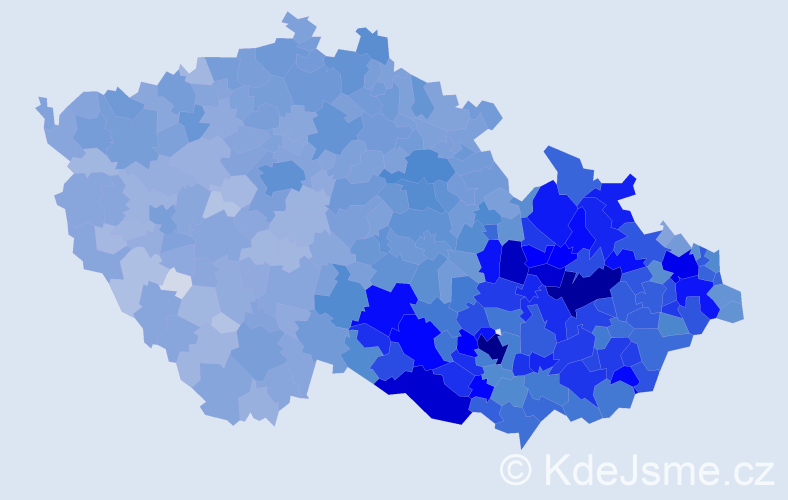 Jméno: 'Lubomír', počet výskytů 26979 v celé ČR