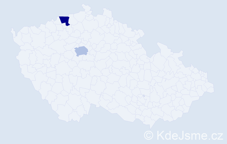 Jméno: 'Tomáš Rudolf', počet výskytů 2 v celé ČR