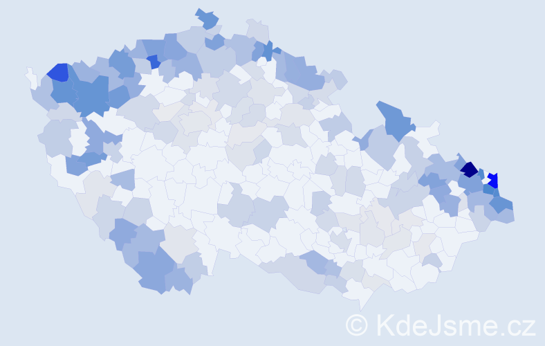 Jméno: 'Herta', počet výskytů 474 v celé ČR