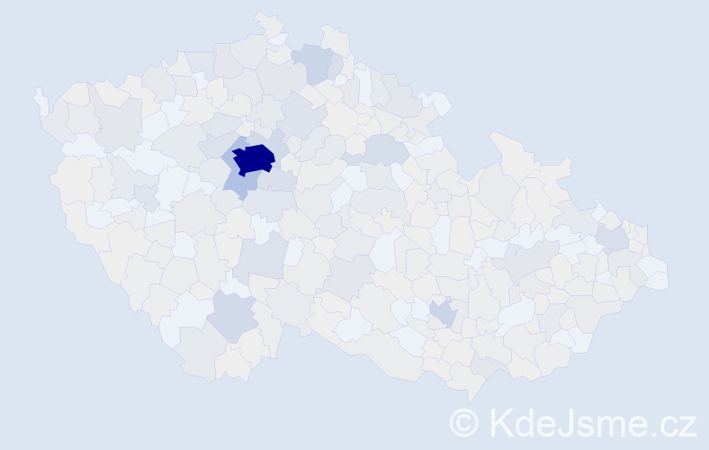 Jméno: 'Josefína', počet výskytů 894 v celé ČR