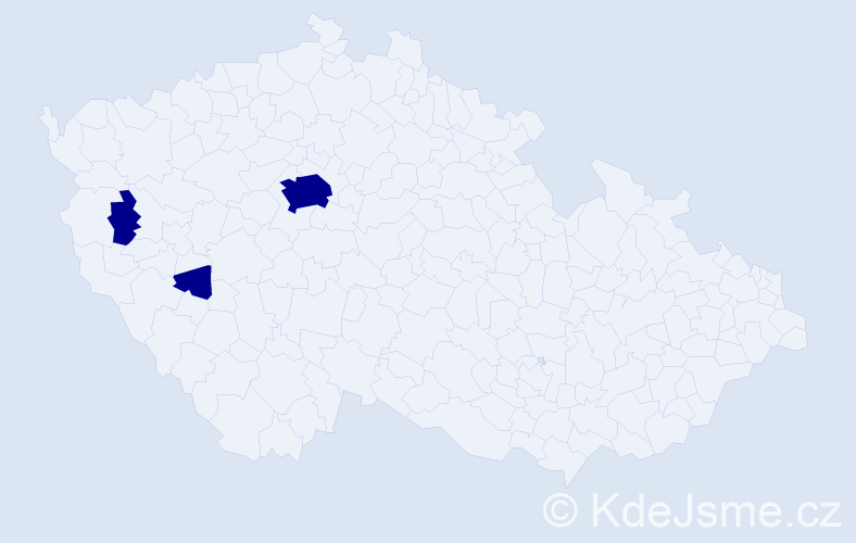 Jméno: 'Manfred Adolf', počet výskytů 3 v celé ČR