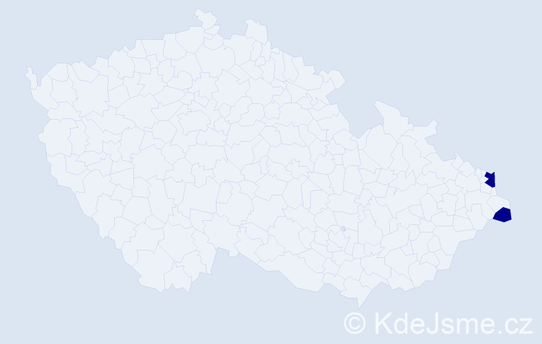 Jméno: 'Adam Maksymilian', počet výskytů 2 v celé ČR