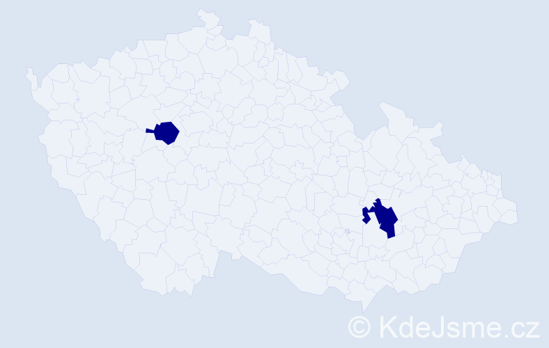 Jméno: 'Van Khanh', počet výskytů 2 v celé ČR