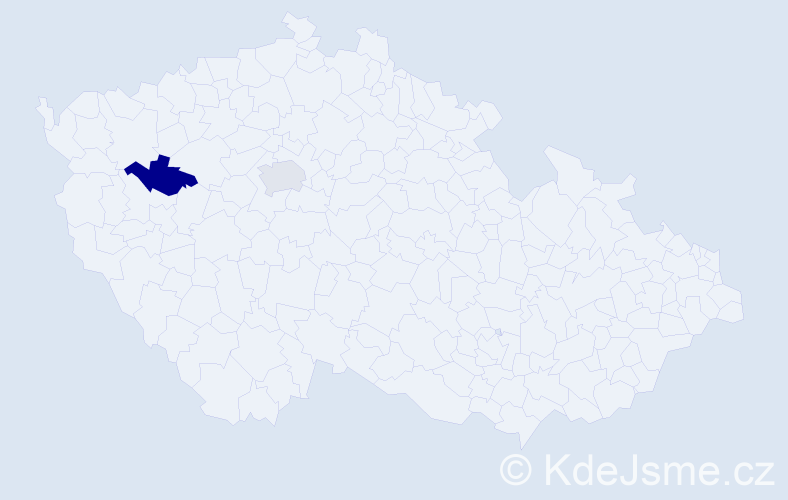 Jméno: 'Divine', počet výskytů 2 v celé ČR