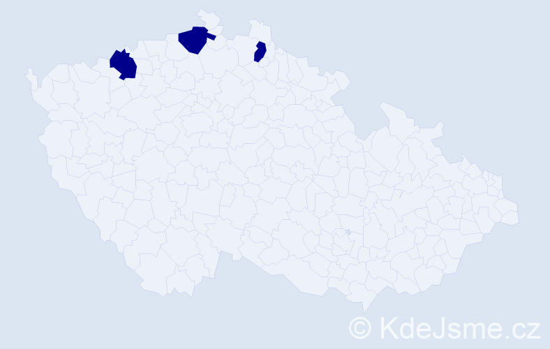 Jméno: 'Minh Hung', počet výskytů 3 v celé ČR