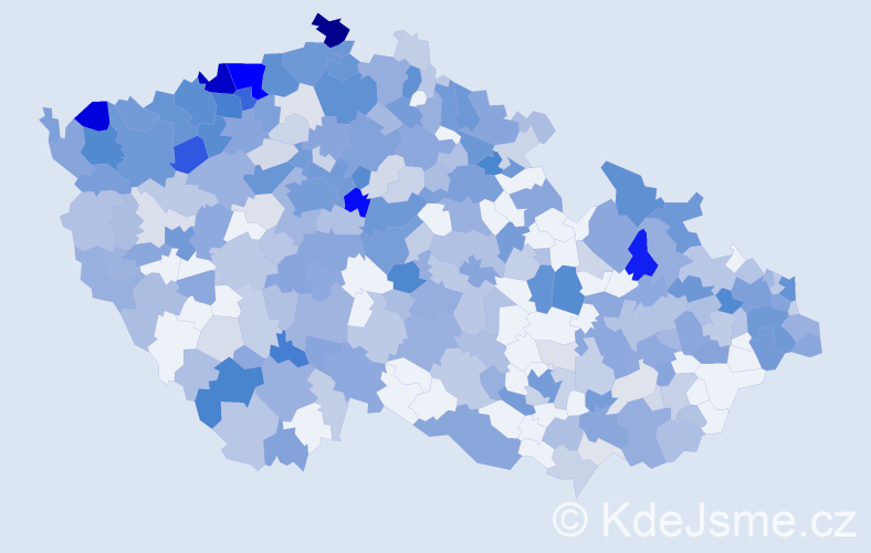 Jméno: 'Angelika', počet výskytů 815 v celé ČR