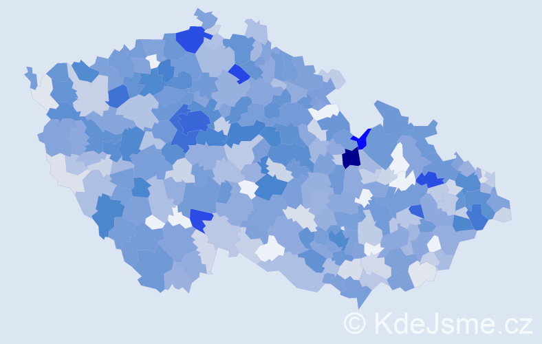 Jméno: 'Čeněk', počet výskytů 1536 v celé ČR