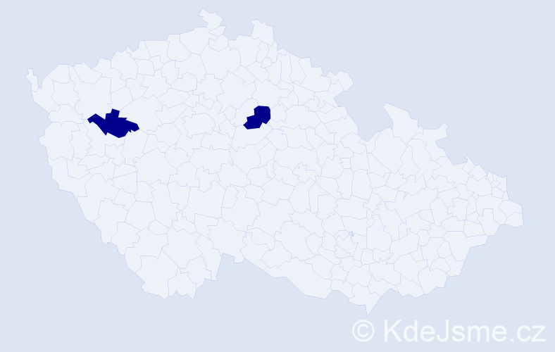 Jméno: 'Mark Benjamin', počet výskytů 2 v celé ČR