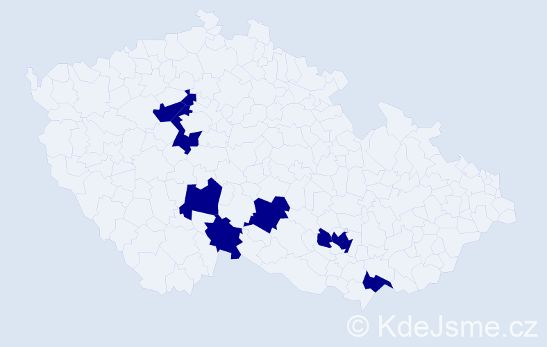 Jméno: 'Enzo', počet výskytů 9 v celé ČR
