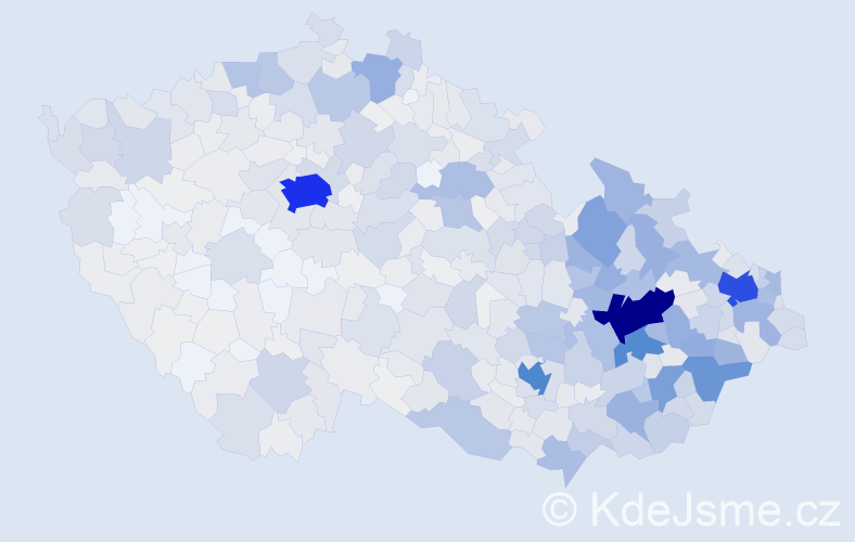 Jméno: 'Zdenek', počet výskytů 3078 v celé ČR