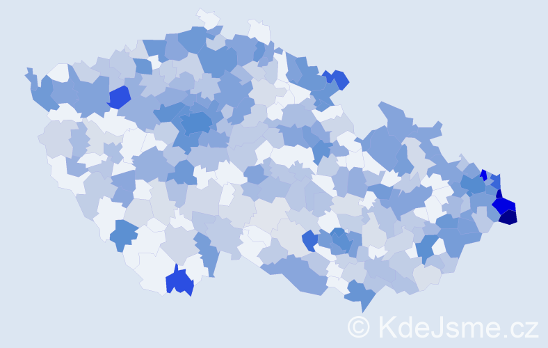 Jméno: 'Artur', počet výskytů 779 v celé ČR