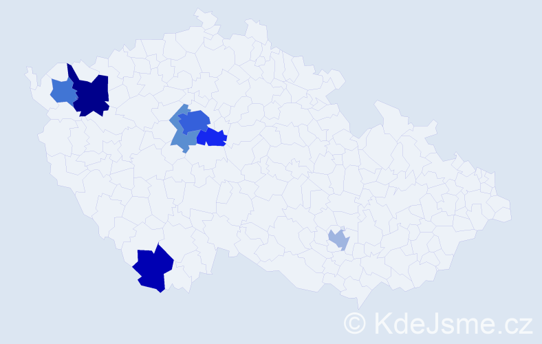 Jméno: 'Ildar', počet výskytů 17 v celé ČR