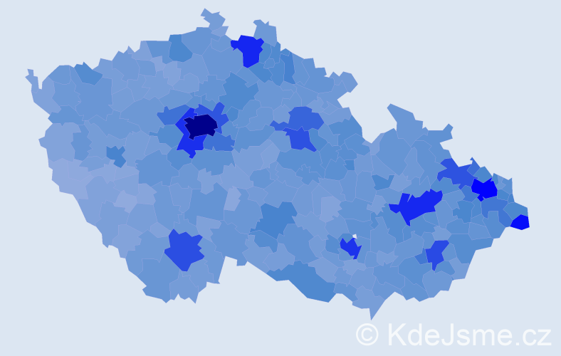 Jméno: 'Zuzana', počet výskytů 59503 v celé ČR