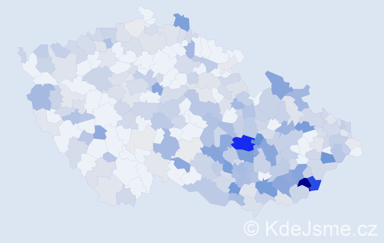 Jméno: 'Vincenc', počet výskytů 494 v celé ČR