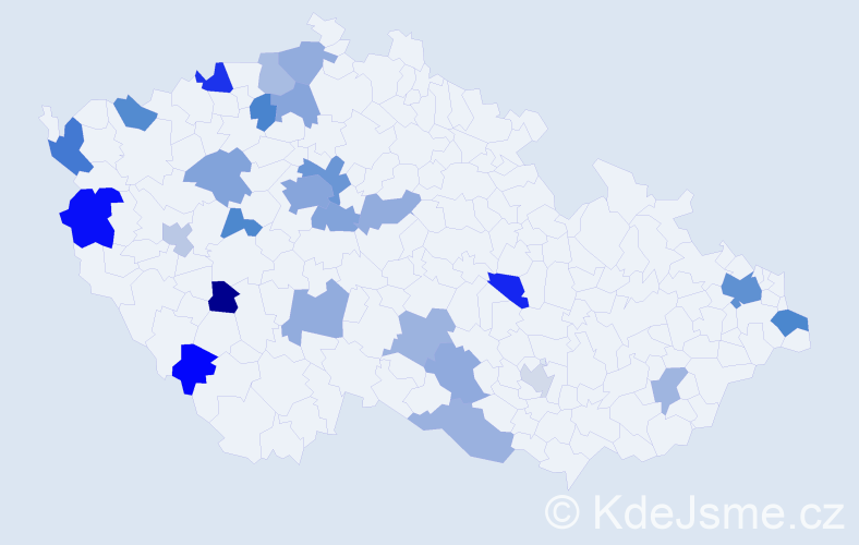 Jméno: 'Anh Tu', počet výskytů 46 v celé ČR