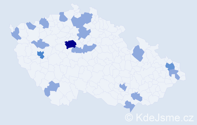 Jméno: 'Viet Cuong', počet výskytů 31 v celé ČR