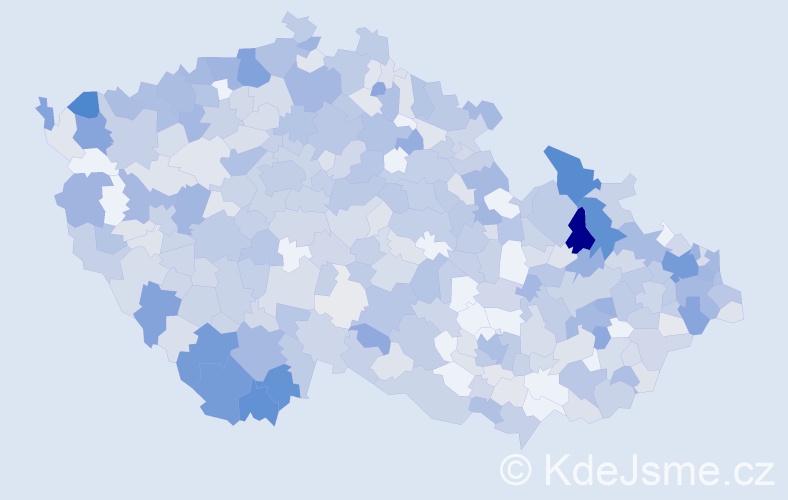 Jméno: 'Šarlota', počet výskytů 1108 v celé ČR