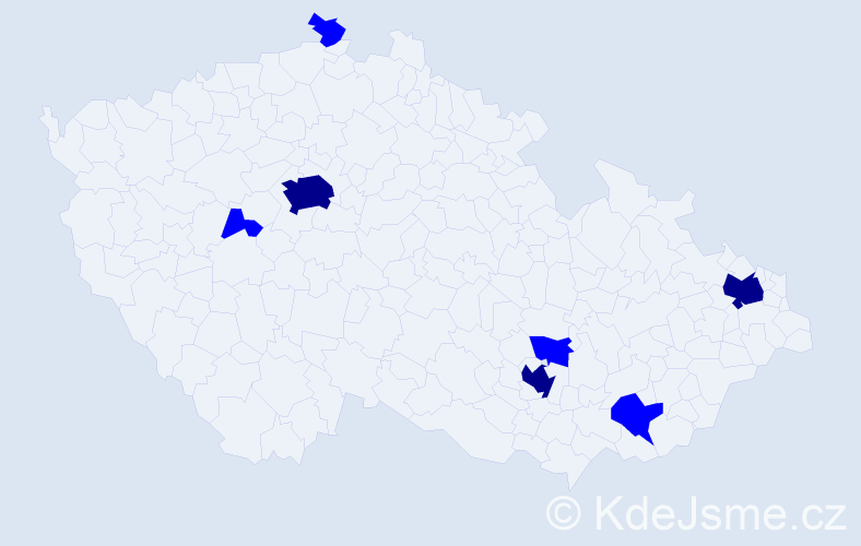 Jméno: 'Burim', počet výskytů 10 v celé ČR