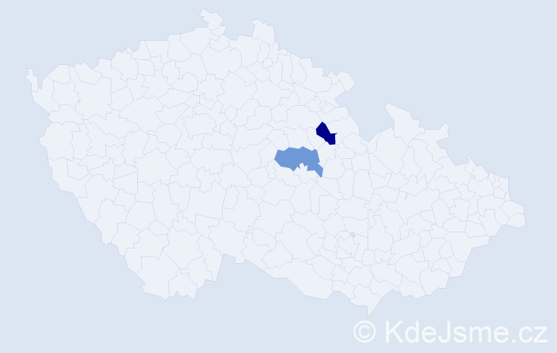 Jméno: 'Tran Anh', počet výskytů 2 v celé ČR