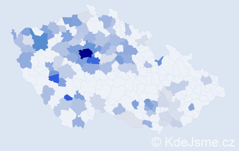 Jméno: 'Vyacheslav', počet výskytů 393 v celé ČR