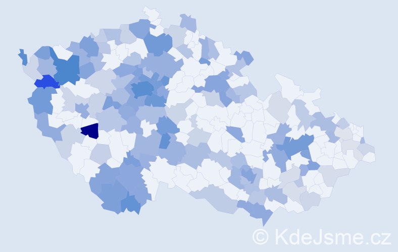 Jméno: 'Natalija', počet výskytů 304 v celé ČR