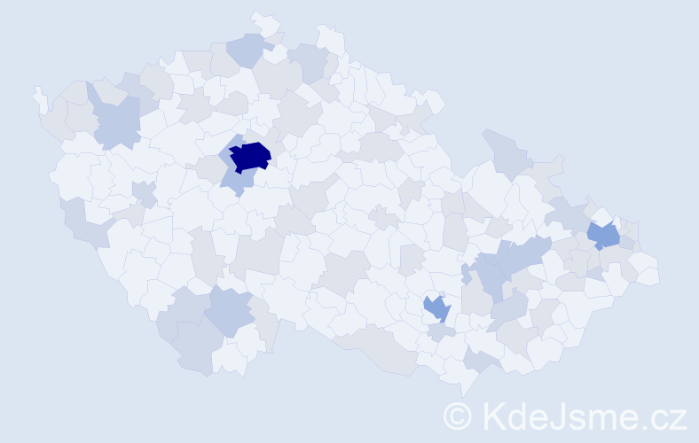 Jméno: 'Isabel', počet výskytů 138 v celé ČR