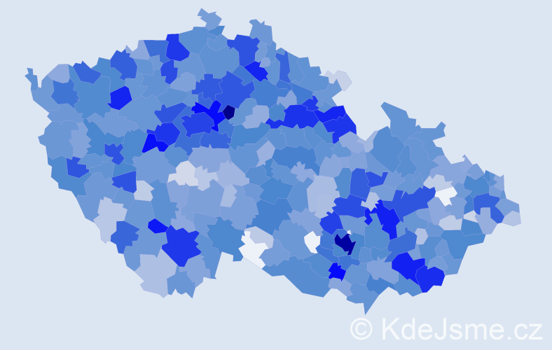 Jméno: 'Nicol', počet výskytů 2919 v celé ČR